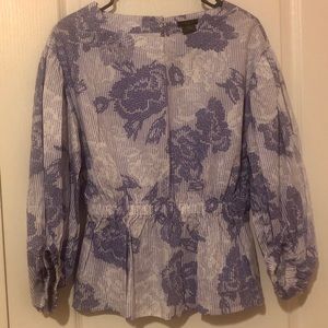 Ann Taylor Blue Top Size XS